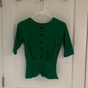 RockSteady Green Blouse